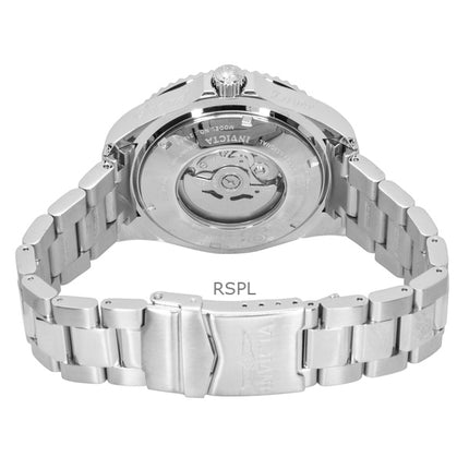 Invicta Pro Diver rostfritt stål svart urtavla kvarts dykarklocka 21866 300M herrklocka