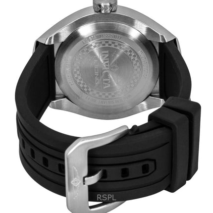 Invicta Racing Silikonarmband Svart Urtavla Quartz 47724 Herrklocka