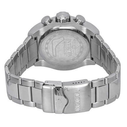 Invicta Racing Kronograf Rostfritt Stål Vit Urtavla Quartz 47746 Herrklocka