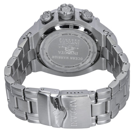 Invicta Reserve Ocean Warrior Chronograph gul och svart urtavla kvarts 47848 100M herrklocka