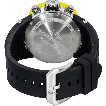 Invicta Venom Hydra GMT Kronograf Silikonarmband Svart Urtavla Quartz 48236 200M Herrklocka