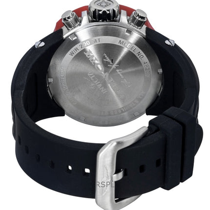 Invicta Venom Hydra GMT kronograf silikonarmband svart urtavla kvarts 48237 200M herrklocka