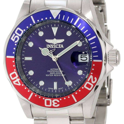 Invicta Pro Diver Automatic 300M Blue Dial 5053 Herrklocka