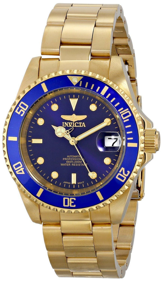 Invicta Automatic Pro Diver 200M blå ratten INV8930OB/8930OB mäns klocka