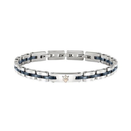 Maserati Jewels rostfritt stål och keramiskt armband JM220ASR08 för män
