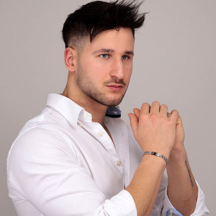 Maserati Jewels rostfritt stålarmband JM221ATY05 för män