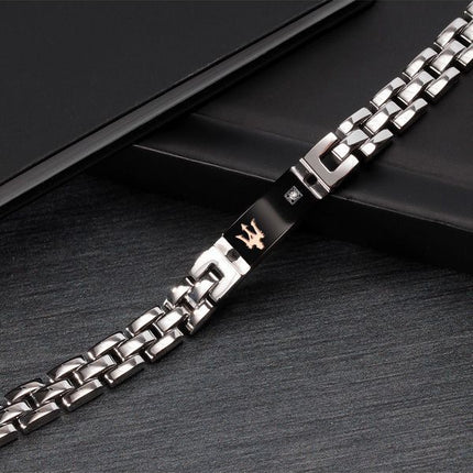 Maserati Jewels rostfritt stålarmband JM221ATY05 för män