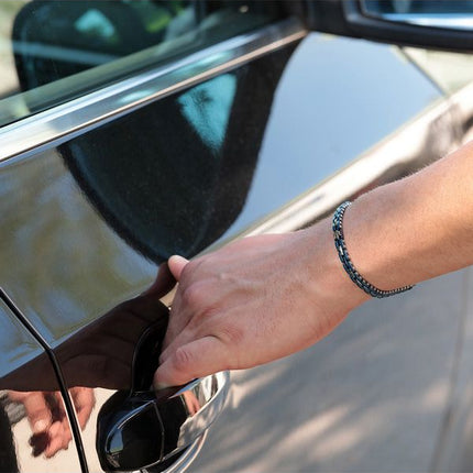 Maserati Jewels rostfritt stål och keramiskt armband JM420ATI01 för män