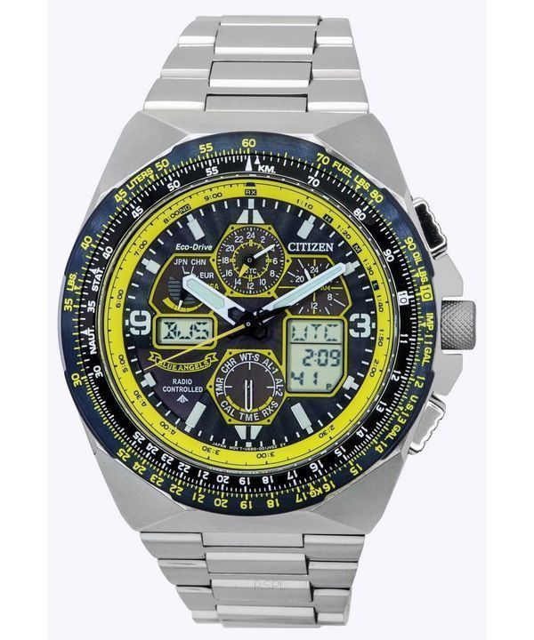 Citizen Promaster Skyhawk AT Blue Angels Chronograph Eco-Drive JY8125-54L 200M herrklocka
