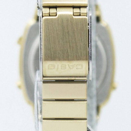 Casio Digital rostfritt stål larm Timer LA670WGA-1DF LA670WGA-1 kvinnors klocka