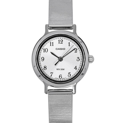 Casio Standard Analog Rostfritt Stål Silver Urtavla Quartz LTP-B170D-7BV Damklocka