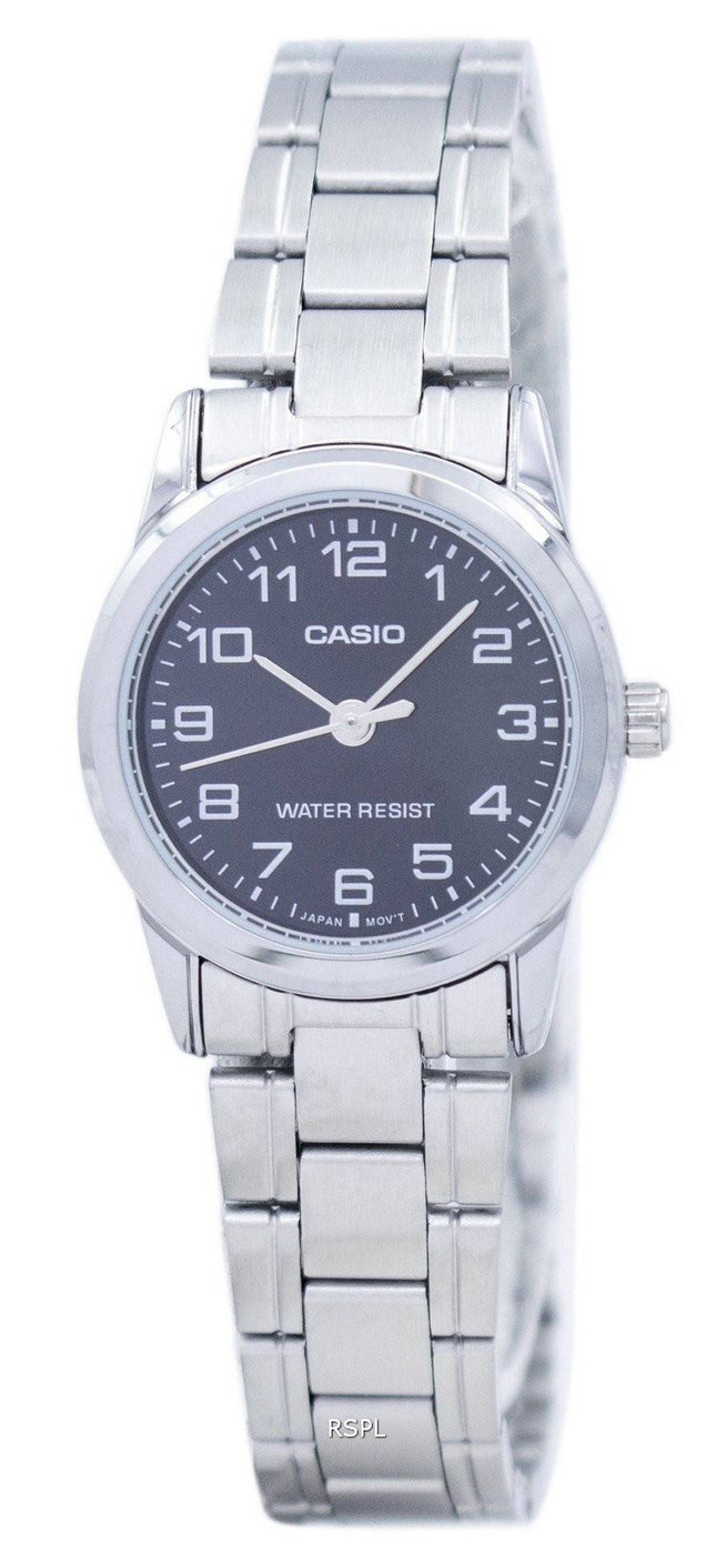 Casio Quartz LTP-V001D-1B kvinnors klocka