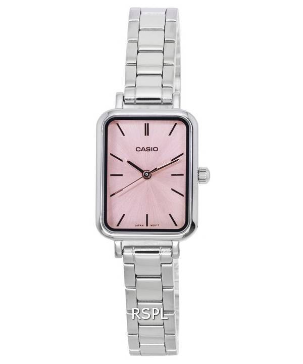 Casio Analog Rosa Urtavla Quartz LTP-V009D-4E LTPV009D-4E Damklocka