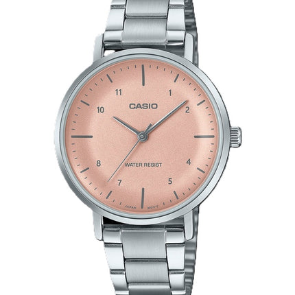 Casio Standard Analog Rostfritt stål Laxurtavla Quartz LTP-VT03D-4B Damklocka