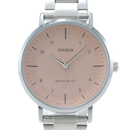Casio Standard Analog Rostfritt stål Laxurtavla Quartz LTP-VT03D-4B Damklocka