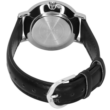 Casio Standard Analog Läderrem Vit Urtavla Quartz LTP-VT04L-7A2 Damklocka