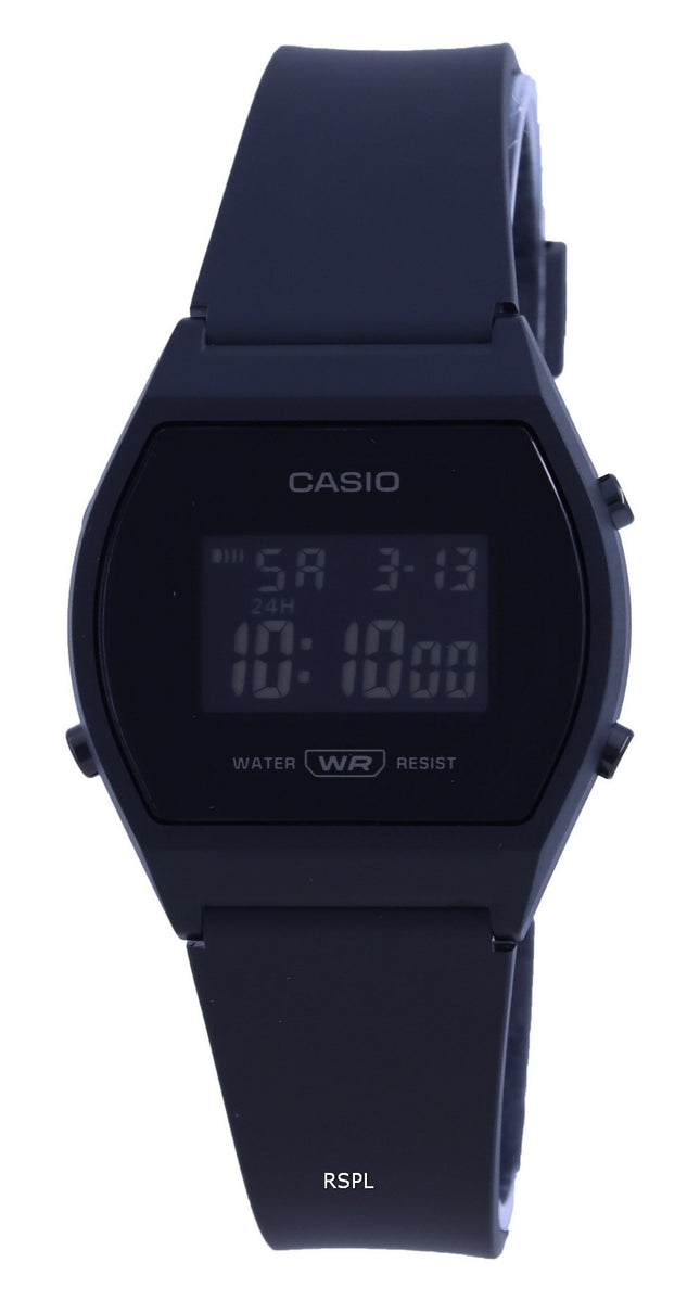 Casio Youth Resin Digital LW-204-1B LW204-1 Damklocka