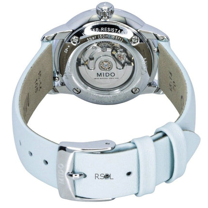Mido Baroncelli Special Edition Diamant MOP Urtavla Automatisk M037.207.16.106.00 Damklocka Med Extra Armband