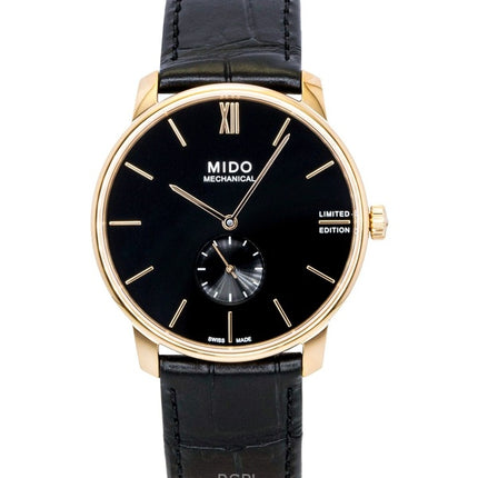 Mido Baroncelli Limited Edition läder svart urtavla automatisk M037.405.36.050.00 herrklocka