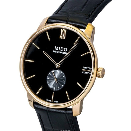 Mido Baroncelli Limited Edition läder svart urtavla automatisk M037.405.36.050.00 herrklocka