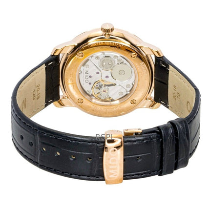 Mido Baroncelli Limited Edition läder svart urtavla automatisk M037.405.36.050.00 herrklocka