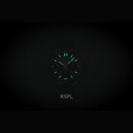 Baume &amp; Mercier Riviera kronograf rostfritt stål vit urtavla automatisk M0A10827 100M herrklocka