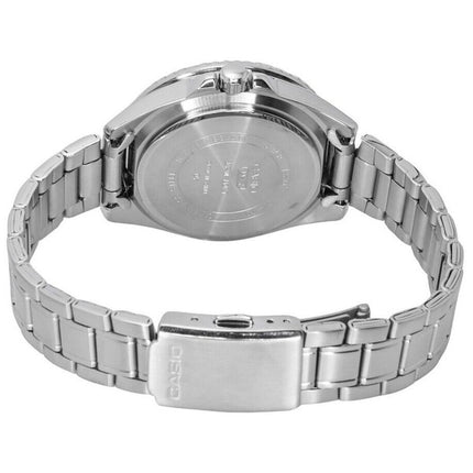 Casio Standard Analog Rostfritt Stål Svart Urtavla Quartz MDV-107D-1A1 200M Herrklocka