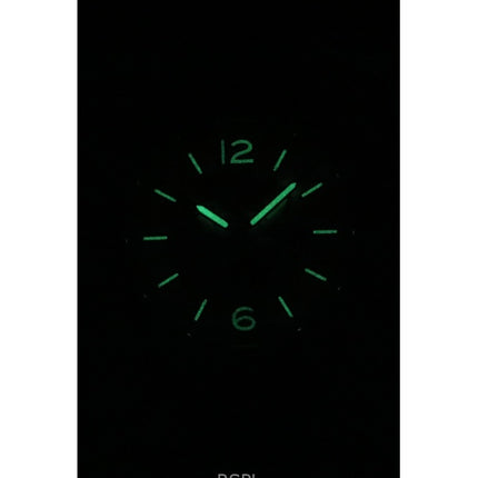 Fossil Heritage brunt läderarmband krämfärgad skeletturtavla automatisk ME3264 herrklocka