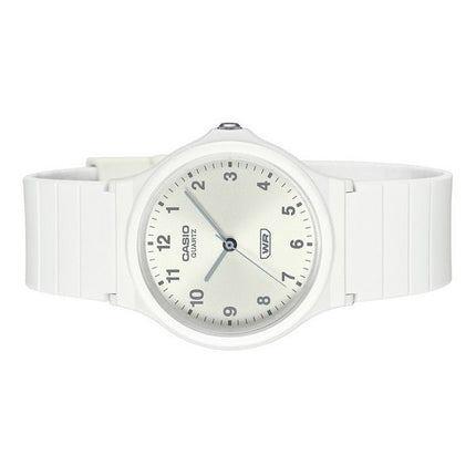 Casio POP Analog Bio Based Resin Armband Silver Urtavla Quartz MQ-24B-7B unisexklocka