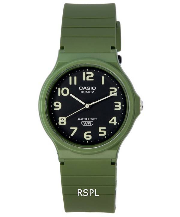 Casio Standard Analog Black Dial Quartz MQ-24UC-3B MQ24UC-3B Herrklocka