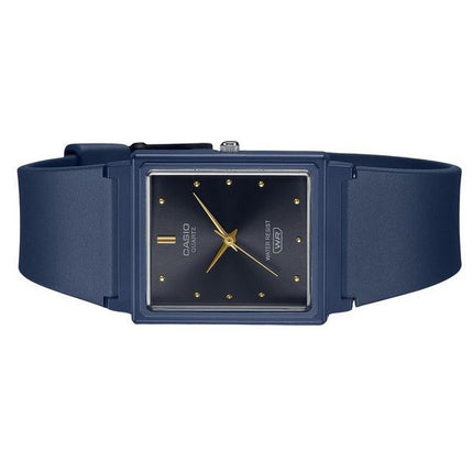 Casio POP Analog Mörkblå Resin Armband Svart Urtavla Quartz MQ-38UC-2A1 Damklocka