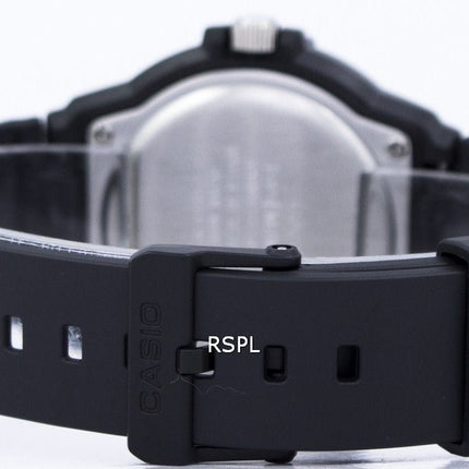 Casio Quartz Analog 100M svart harts rem MRW-200H-1BVDF MRW-200H-1BV mäns klocka
