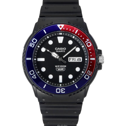 Casio Standard Analog Resin Armband Svart Urtavla Quartz MRW-230H-1E2V 100M Herrklocka