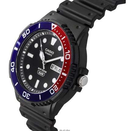 Casio Standard Analog Resin Armband Svart Urtavla Quartz MRW-230H-1E2V 100M Herrklocka