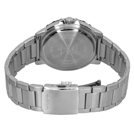 Casio Standard Analog Rostfritt Stål Aqua Blå Urtavla Quartz MTD-125D-2A3V 100M Herrklocka