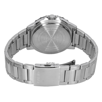Casio Standard Analog Rostfritt Stål Silverfärgad Urtavla Quartz MTD-125D-7AV 100M Herrklocka