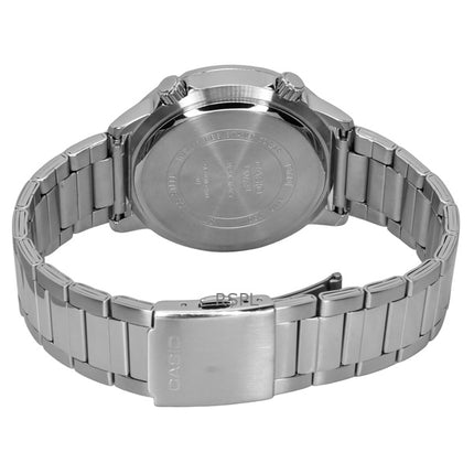 Casio Standard Analog Rostfritt Stål Svart Urtavla Quartz MTD-130D-1A2V 100M Herrklocka