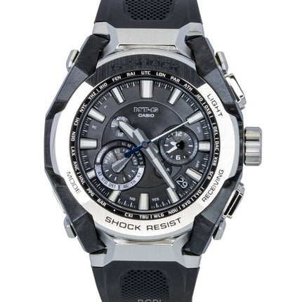 Casio G-Shock MT-G Resinarmband Smartphone Link Analog Svart Urtavla Solar MTG-B4000-1A 200M Herrklocka