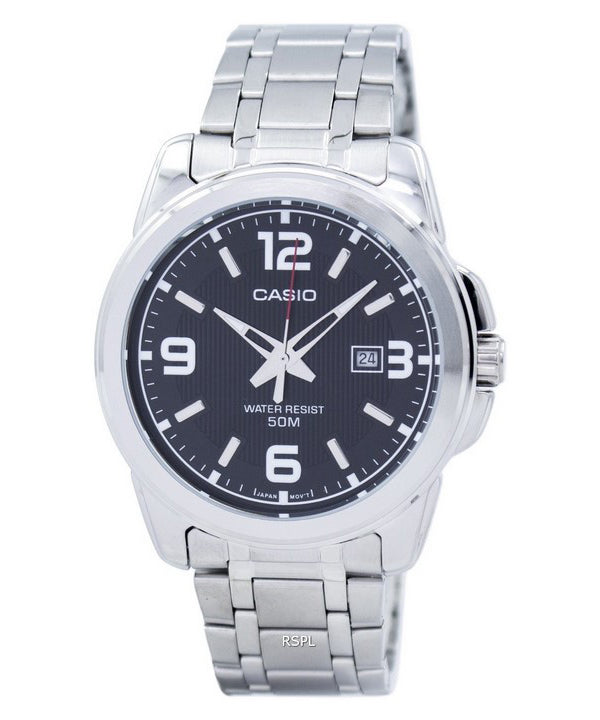 Casio Enticer Analog Quartz MTP-1314D-1AVDF MTP1314D-1AVDF mäns klocka