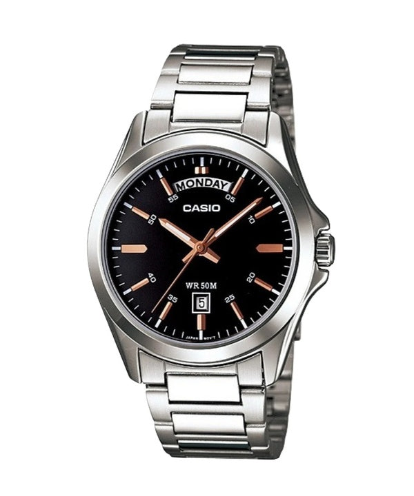 Casio Analog Quartz MTP-1370D-1A2V MTP1370D-1A2V mäns klockor