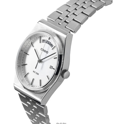 Casio Standard Analog Rostfritt stål Silver Urtavla Quartz MTP-B146D-7AV herrklocka