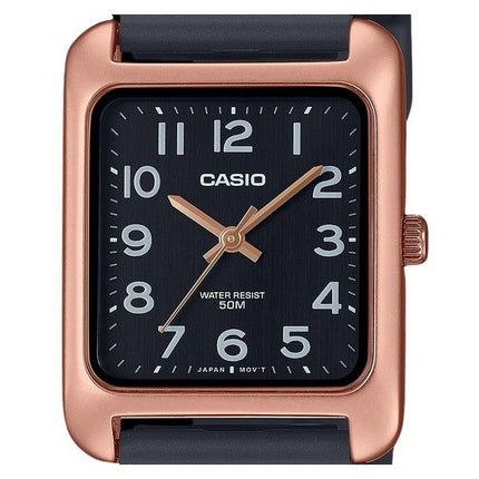 Casio Standard Analog Resin Armband Svart Urtavla Quartz MTP-B175-5BV Herrklocka