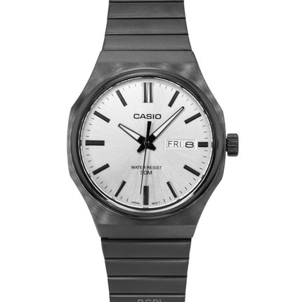 Casio Standard Analog Rostfritt stål Silver Urtavla Quartz MTP-E735B-7AV herrklocka