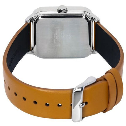 Casio Standard Analog Moon Phase Läderrem Svart Urtavla Quartz MTP-M305L-1A Herrklocka