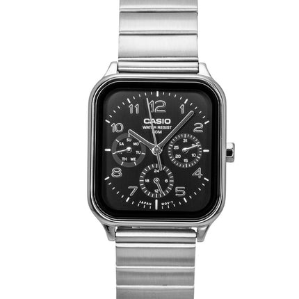 Casio Standard Analog Rostfritt Stål Svart Urtavla Quartz MTP-M306D-1AV Herrklocka