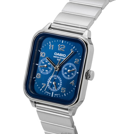 Casio Standard Analog Rostfritt Stål Blå Urtavla Quartz MTP-M306D-2AV Herrklocka