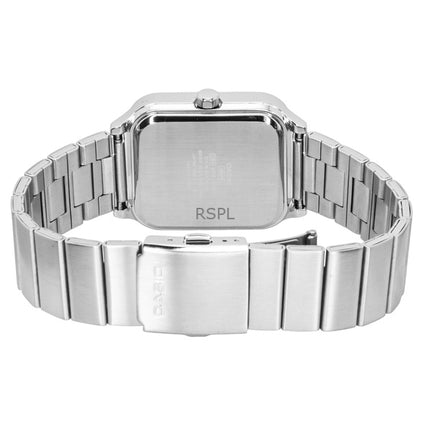 Casio Standard Analog Rostfritt Stål Svart Och Vit Urtavla Quartz MTP-M307D-1BV Herrklocka