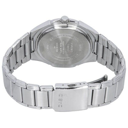 Casio Standard Analog Rostfritt Stål Svart Urtavla Solar Powered MTP-RS100D-1A Herrklocka