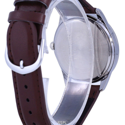 Casio Silver Dial Rostfritt stÃ¥l Analog kvarts MTP-V005L-7B5 MTPV005L-7 Herrklocka