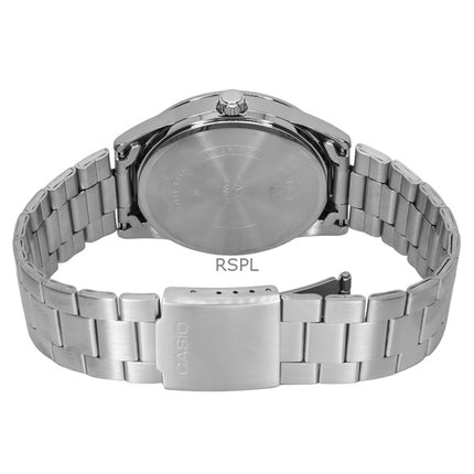 Casio Standard Analog Rostfritt Stål Grön Urtavla Quartz MTP-VD03D-3A1 Herrklocka